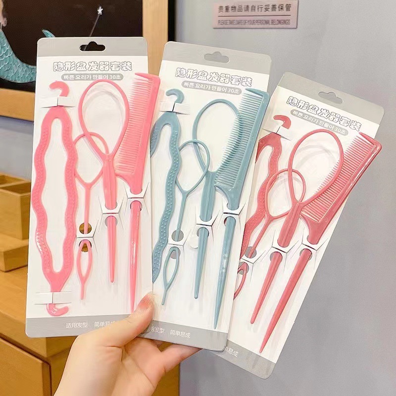 Mini cabello varilla de cabello broca de cabello pequeña niña atada cabello usar cabello perezoso artefacto de cabello trenzado