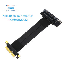 SFF-8639 90&deg;�DPCI-E 4X���L�� ����U.2 NVMe SSD Ribbon�Uչ��