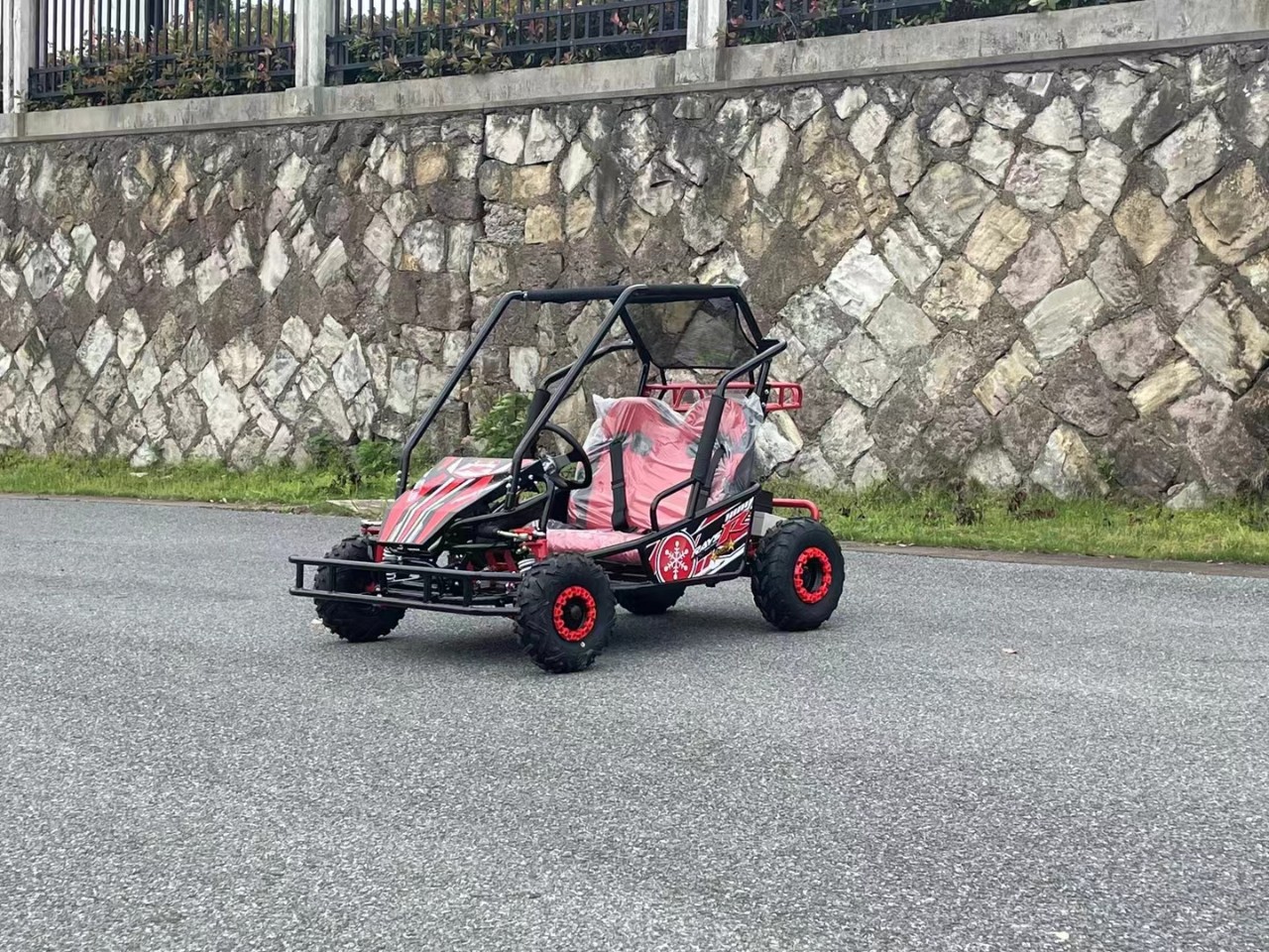 Parent-Child Go-Kart 48V20A500W Differential Brushless Motor Off-Road Electric All-Terrain Venue Motorcycle