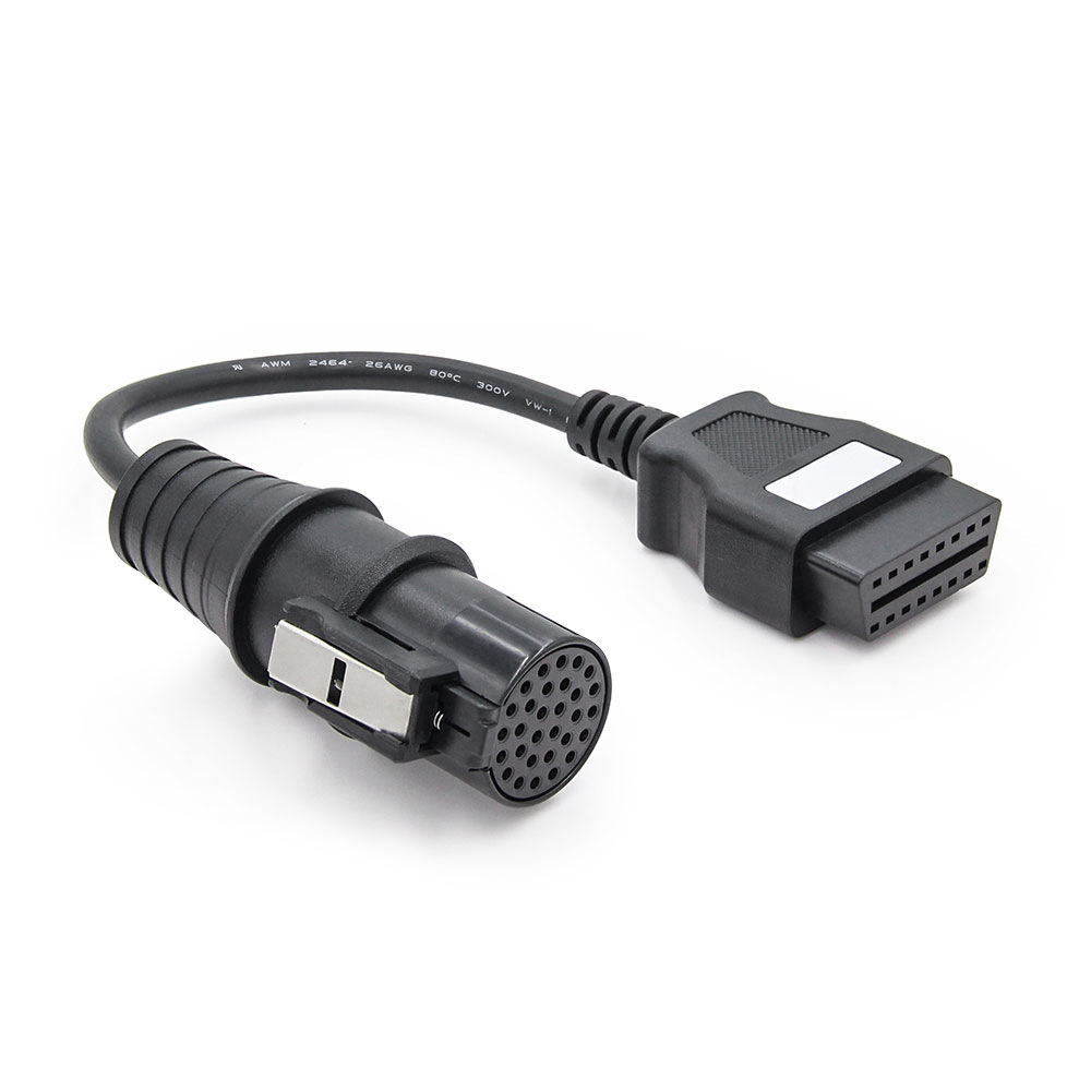 Truck Cable Truck Obd Adapter Cable for Iveco 30Pin Male to Obd2 16Pin