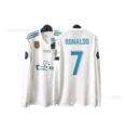 1718 Real Madrid Player Edition Long Sleeve 7 Ronaldo