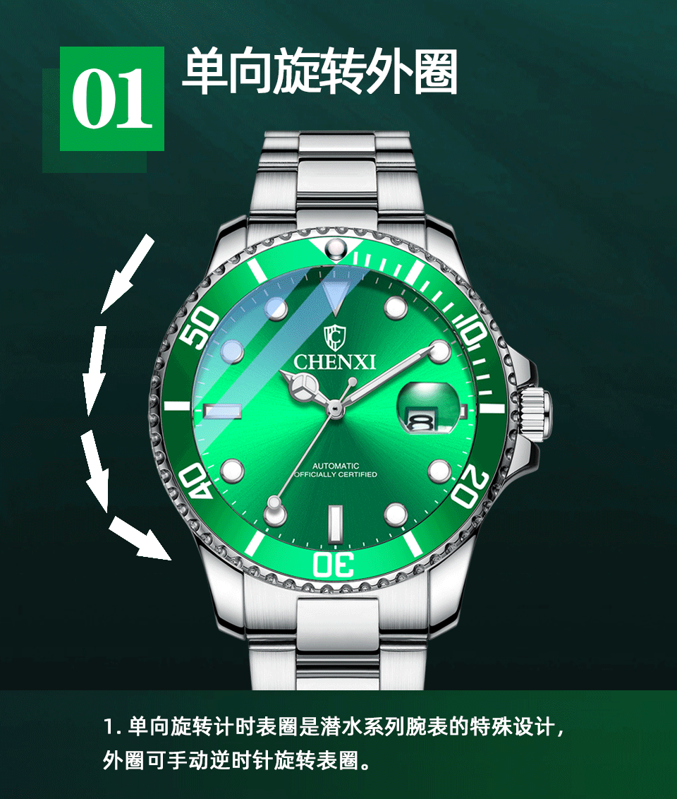 B7186 1000K ĐỒNG HỒ NAM GUATDAG QUAI HỢP KIM MÁY CƠ ĐỒNG HỒ PHỤ KIỆN NAM G03 SẢN PHẨM MỚI