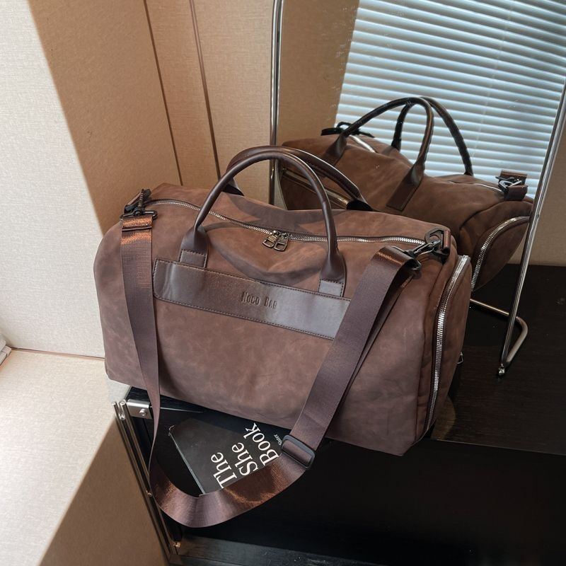 包女干湿分离游泳包磨砂运动包男手提旅行包大容量短途行李包爆款