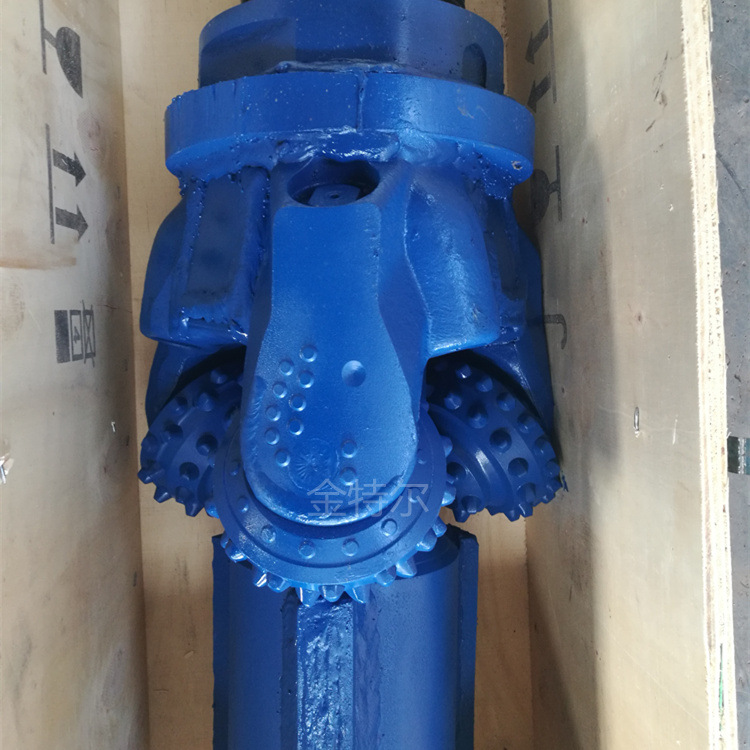 打鹅卵石用硬质合金三牙轮钻头 岩石扩孔钻头