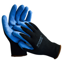 安思尔 48-305 天然橡胶掌涂手套聚酯衬里防滑耐磨透气防护手套