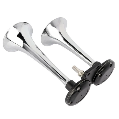 Car horn/tweeter – Double-Tube Zinc Alloy Air Horn