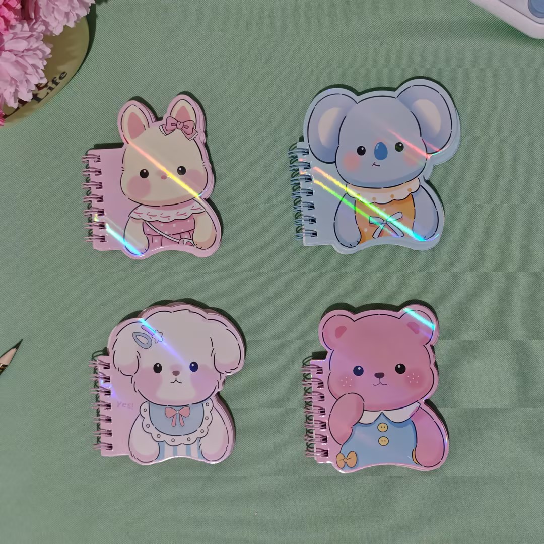 Libreta de Espiral Infantil con Dibujos Animados A7 Portátil para Escuela image 3