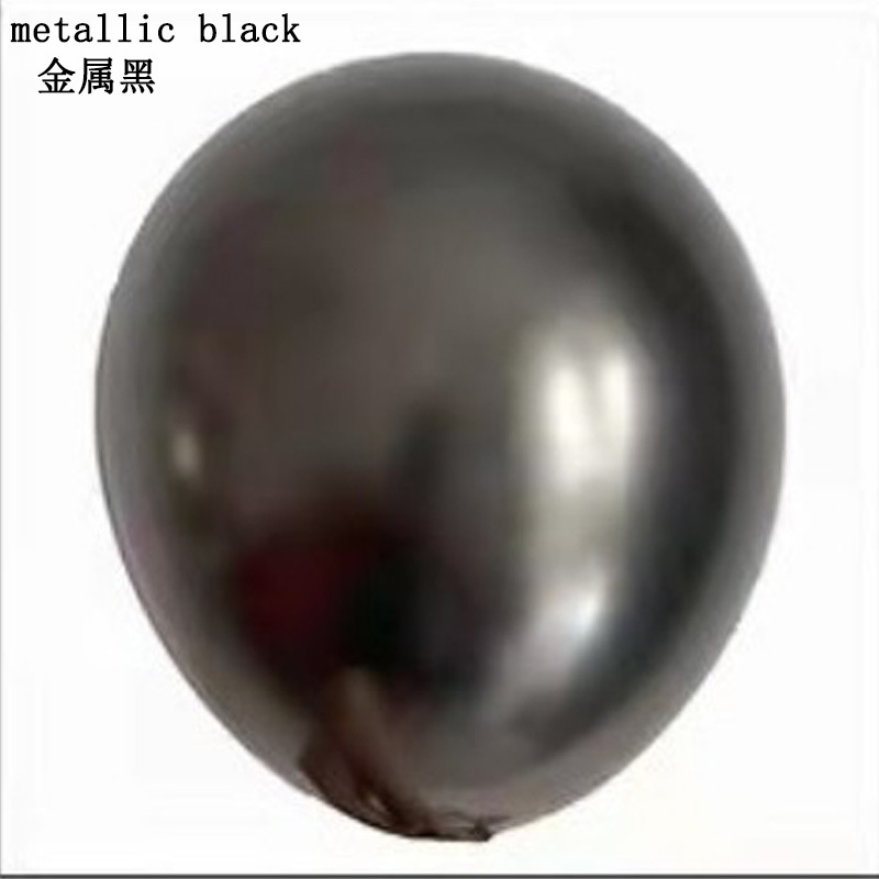 18 pulgadas globo de metal al por mayor engrosada tierra explosión bola cromo oro perla fiesta boda cumpleaños decoración boda habitación diseño