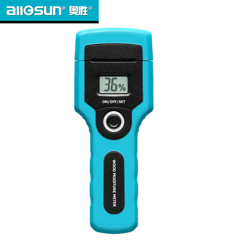 奥胜木材水分测试仪木板纸箱潮湿度感应插针式含水率测定仪水分计