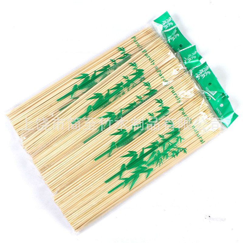 Disposable Bamboo Skewers for Barbecue, 80 Pieces in a Bag, Barbecue Supplies, Skewers for Candied Fruit, Lamb, Beef, Barbecue Skewers