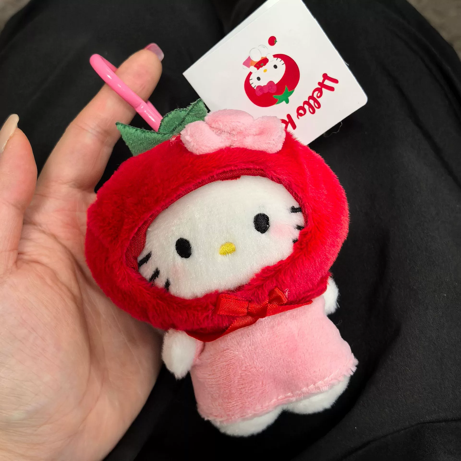 Плюшевая подвеска-брелок для ключей (Hello Kitty) симпатичная кукла, мягкая мини-плюша 10+ вариантов дизайна, подарок 0.038 кг