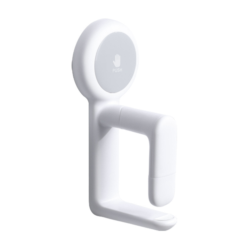 Baña de ventosas gancho rack de almacenamiento de baña de baño inodoro sin perforación rack de almacenamiento de la bañera