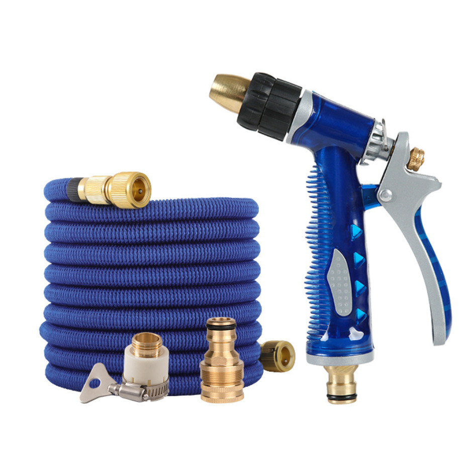 Snjue mar azul lavado de coches pistola de agua traje hogar pistola de agua de alta presión herramienta de lavado de coches pistola de agua cabeza tubo de agua traje de manguera image 10
