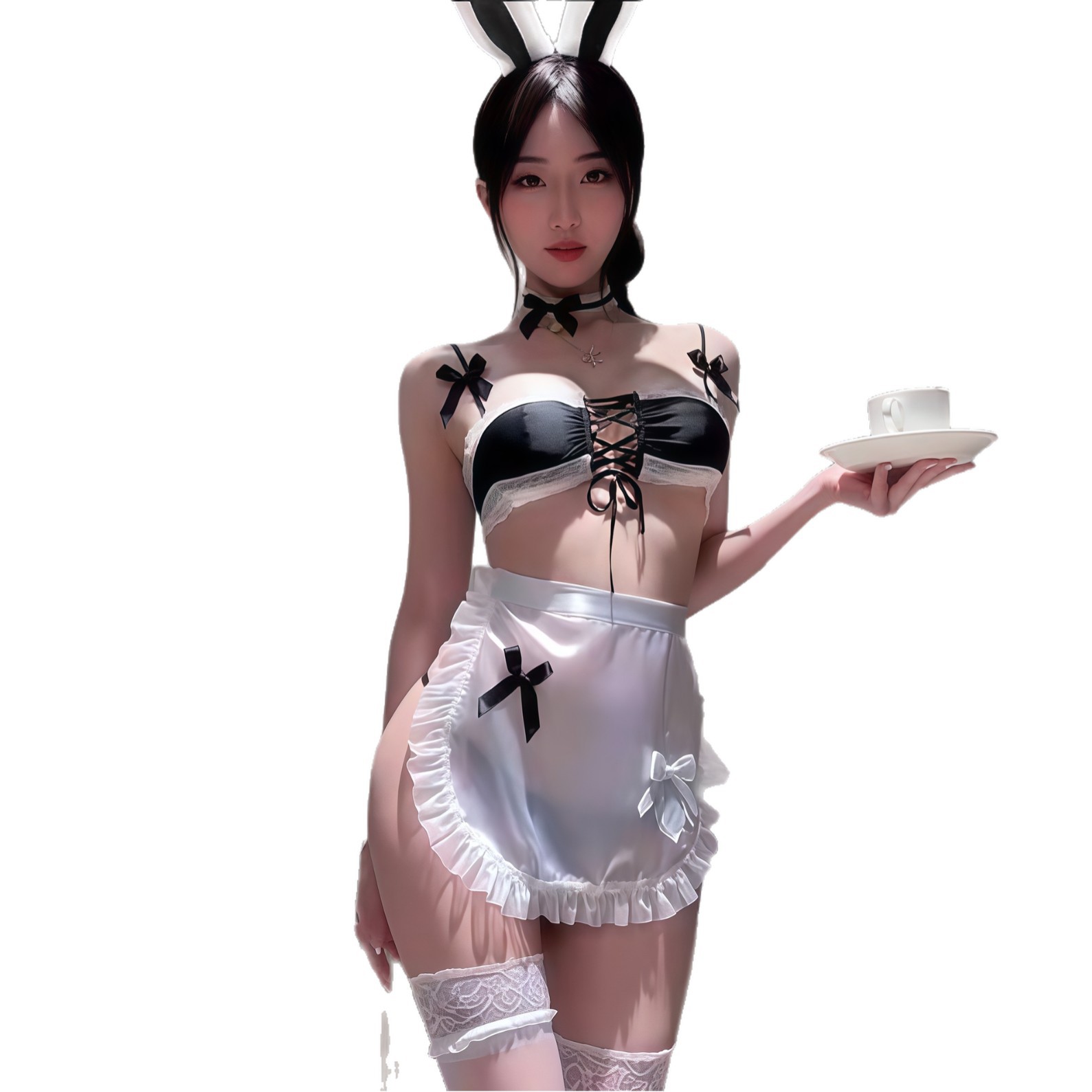 Yue mariposa sexy ropa interior coqueteante sexy linda conejo chica pasión seducción uniforme traje puro sexo femenino 2616