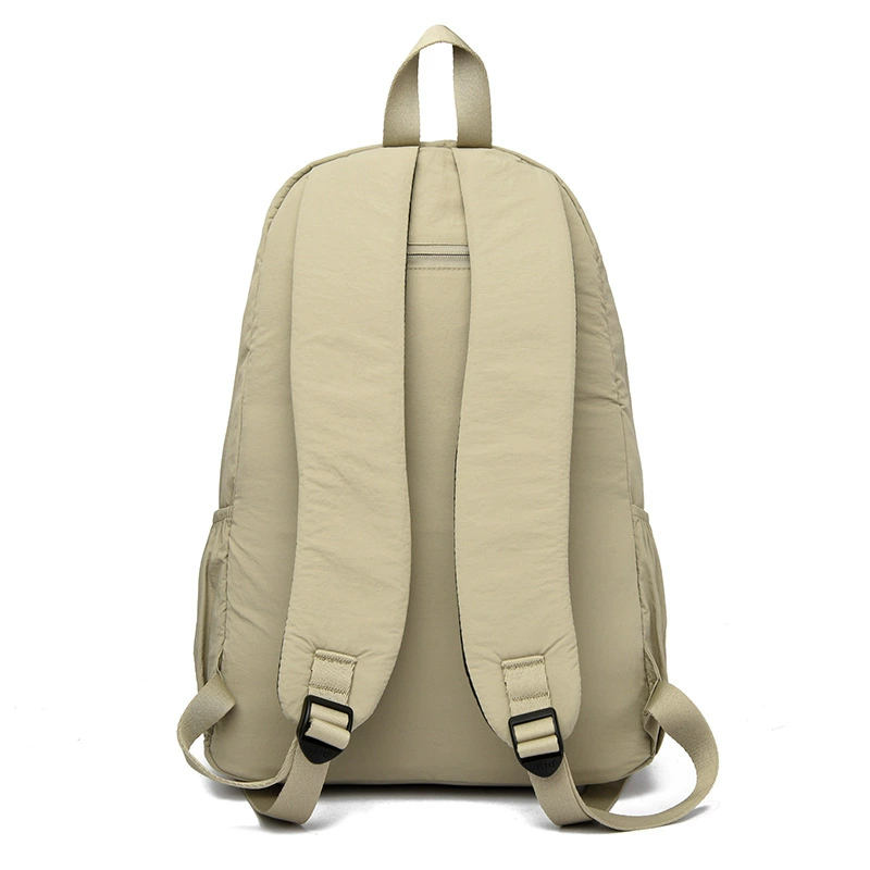 Demi-season waterproof nylon capacious bag, backpack, for import