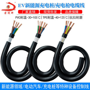 New Energy Electric Vehicle AC wire EV4 5 core charging pile charging gun connected to charging line 10A25A32A