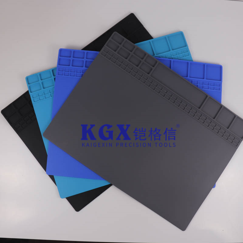 带磁性耐高温维修工作台隔热垫风枪烙铁防烫手机平台防滑硅胶桌垫