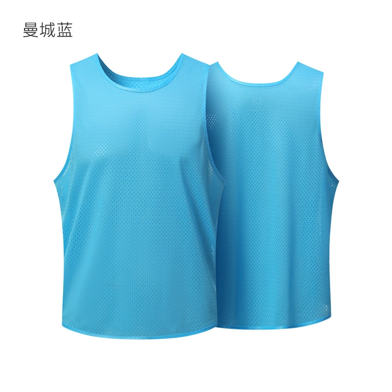 Football uniform, children's vest for training