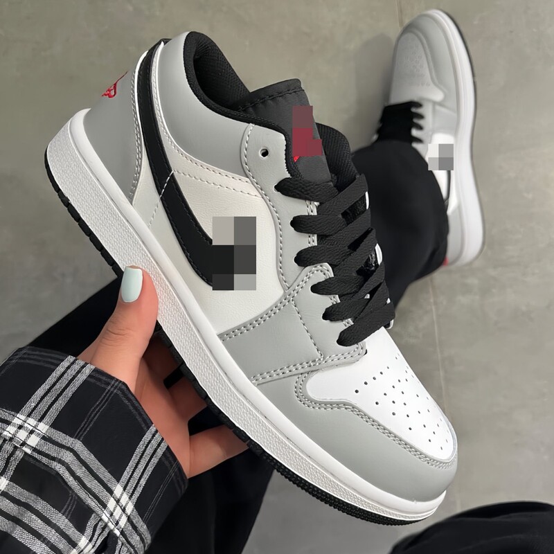 Putian Shoes Aj1 Ash Black and White Toe Versatile Basketball Shoes for Couples Men and Women Sports Low-Top Trendyy Casual Sneakers Putian Shoes Aj1 Ash Black and White Toe Versatile Basketball Shoes for Couples Men and Women Sports Low-Top Trendyy Casual Sneakers