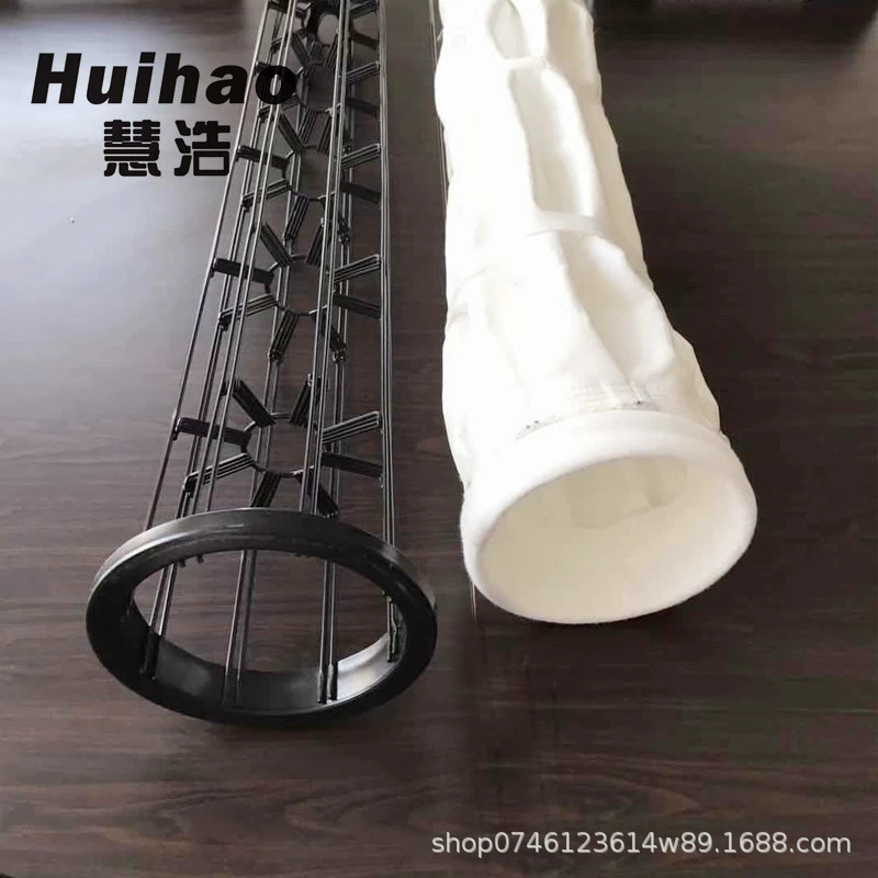 Нержавеющая сталь фильтрующий каркас каркаса спин рама пылеулавливающий мешок рама импульсный пылесборник складчатый каркас клетки дракона