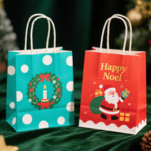 印刷工艺手柄包装零售批发连衣裙你的包棕色食品奢侈购物品牌圣诞