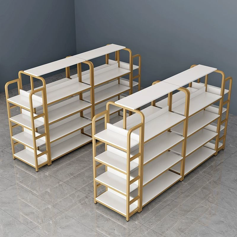 J ^ Nakajima шкаф двусторонний стеллаж для супермаркета стеллаж для хранения выставочная стойка многослойная стойка для закусок, канцелярских товаров, магазин косметики