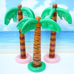 Cross-border new inflatable coconut tree, European and American party props coconut tree pot, gathering activity inflatable palm tree