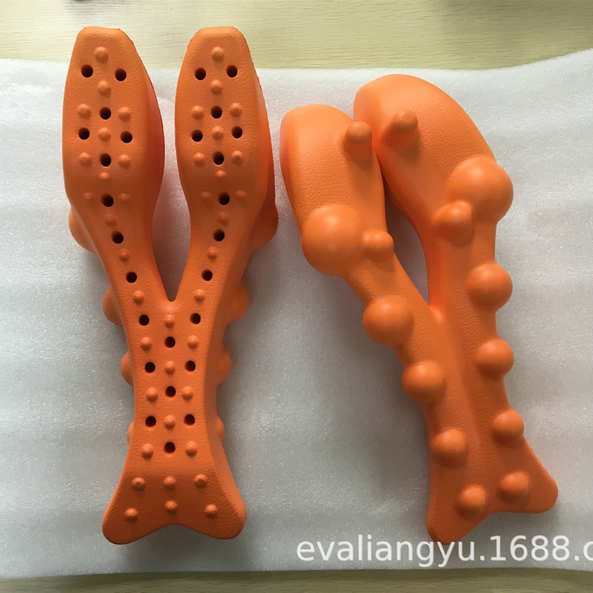 东莞厂家直营发泡EVA射出一体成型彩色EVA按摩枕 价格优惠