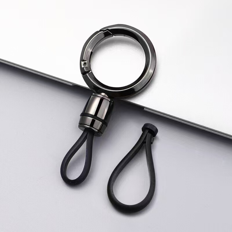 Car key pendant ring buckle, simple and creative car keychain, high-end keychain for women, high-end car keychain for men