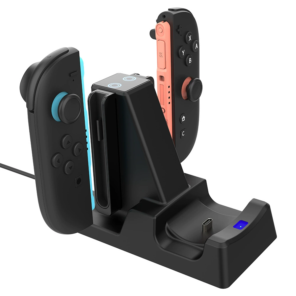 Подходит для Switch2Pro держатель зарядки подставка Switch2 хост Joy-Con зарядка тройной в одном