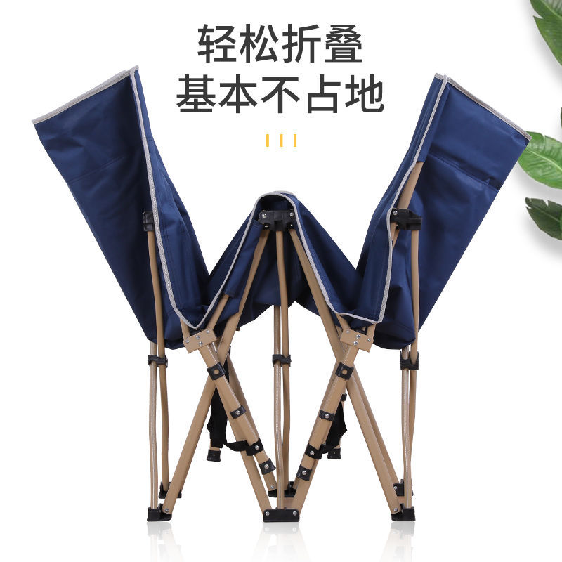 Office nap folding bed single person afternoon nap lounge chair folding lying chair convenient folding chair extra wide lazy chair