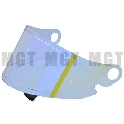 Dəbilqə (Kaska) aksesuarları – for Shoei Glamster Lenses, Anti-Fog - shoei-glamster-lens-revo-aurora-blue