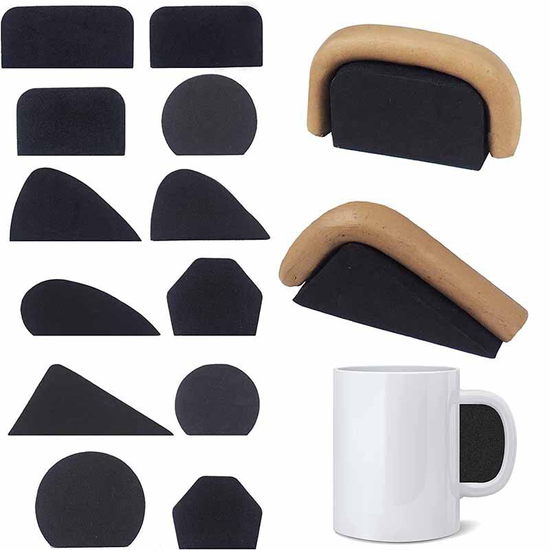Pottery Cup Handle Mold for Pottery Clay Handle Shaping and Styling DIY Mug Handle Making Tools Pottery Cup Handle Mold for Pottery Clay Handle Shaping and Styling DIY Mug Handle Making Tools