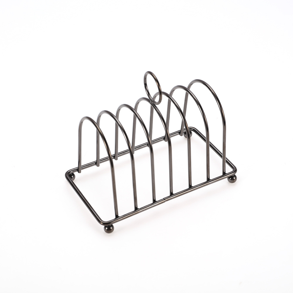 Directo de fábrica de acero inoxidable multi-funcional de almacenamiento rack de pan estante cuadrado bolsa rebanada pantalla estante herramientas del hogar