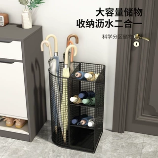 雨伞架收纳伞桶商用酒店大堂置物大容量家用班级门口入户放伞神器