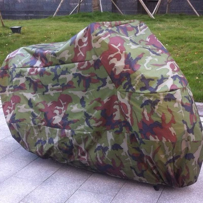 190t Camouflage Silver-Coated Motorcycle Car clothing