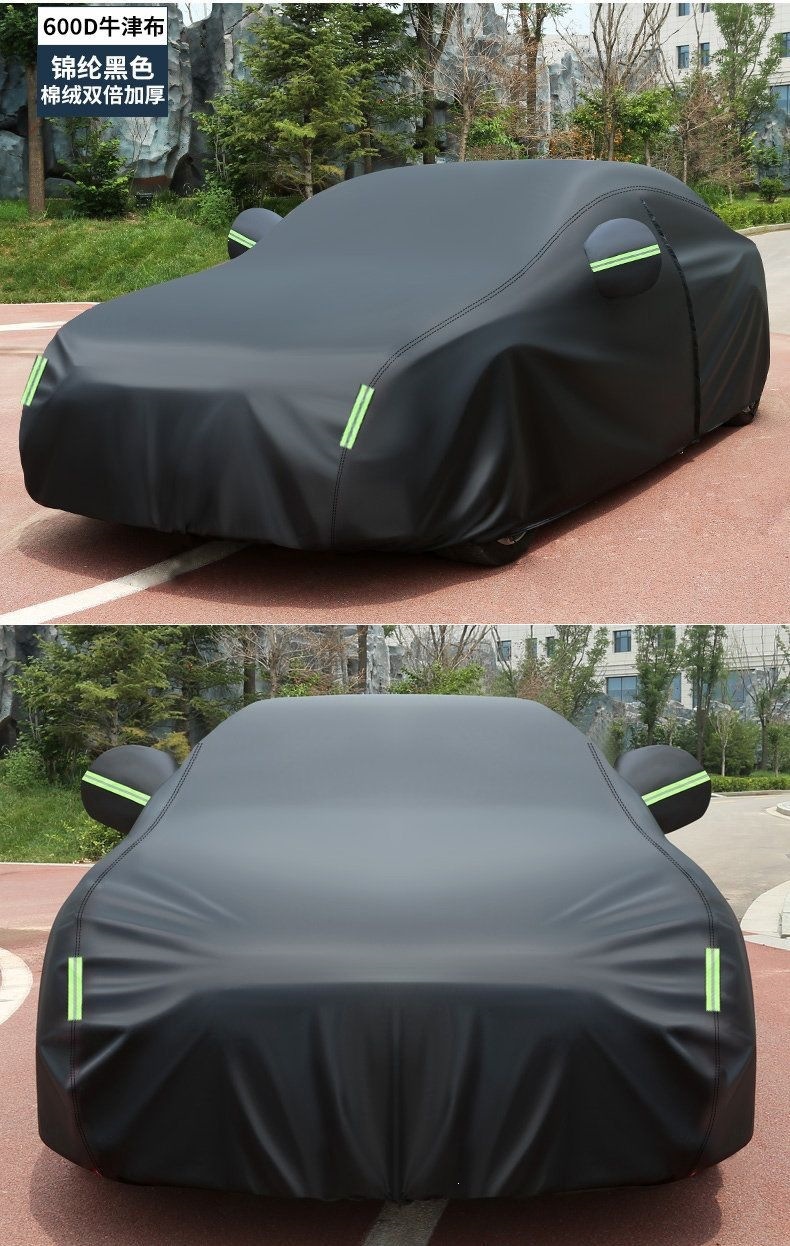 Genuine Oxford cloth car cover, sun-proof, rain-proof, heat-insulating, specially designed, thickened, suitable for all seasons, car cover