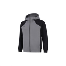 李宁男子外套2025秋季新款团购系列运动休闲开衫连帽卫衣AWDV779