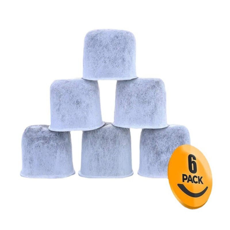 6 Pieces Per Pack Keurig Breville Bwf100 Filter Element Coffee Machine Non-Woven Bamboo Charcoal Coconut Shell Activated Carbon Pack 6 Pieces Per Pack Keurig Breville Bwf100 Filter Element Coffee Machine Non-Woven Bamboo Charcoal Coconut Shell Activated Carbon Pack