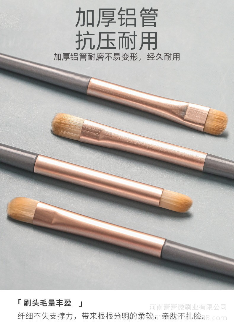 3er-Set Lidschatten-Pinsel weiches Haar Make-up Pinsel Set 3-teiliges Set Anfänger einzelne Neue Anfänger Kosmetik-Tools Blending Pinsel