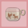IMD soft shell pink cover two deer + hook