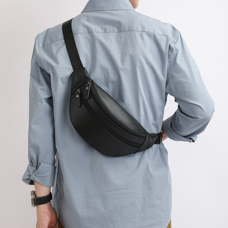 Men's Bags, Chest Bags, Genuine Leather Men's Waist Bags, First-Layer Cowhide Crossbody Bags, Men's Bags, Shoulder Bags, Small Bags Men's Bags, Chest Bags, Genuine Leather Men's Waist Bags, First-Layer Cowhide Crossbody Bags, Men's Bags, Shoulder Bags, Small Bags