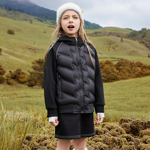 Balabala Duck Light Down Jacket for Boys and Girls Korean Style Girls Winter Thickened Children's Down Jacket