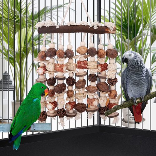 Large parrot explosive chewing toys bird supplies equipment bird cage accessories macaw gray parrot bird toys