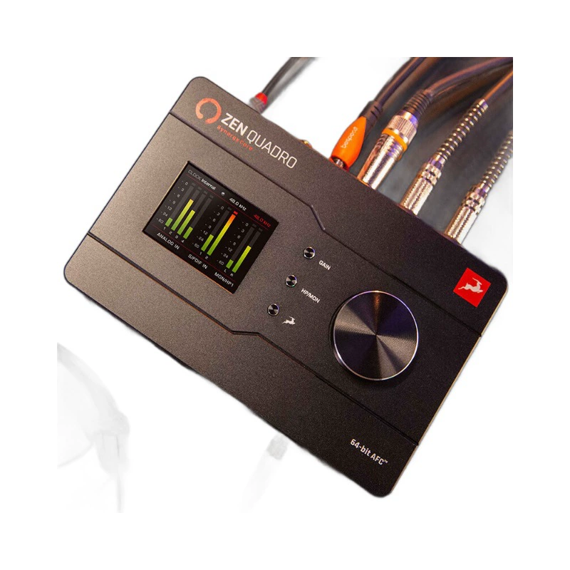 Профессиональная внешняя USB звуковая карта ANTELOPE AUDIO Zen Quadro, живая работа, OTG для телефона