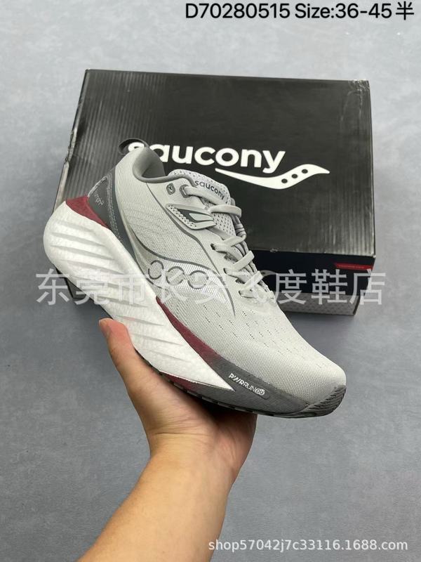 夏の新モデル Saucony Victory 22 防水滑り止めトレーニングスポーツシューズ卸売靴アウトドアランニングシューズ [純粋なオリジナル]|undefined