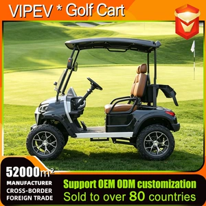 2 golf carts for the resort area, accommodating all-terrain sightseeing vehicles and electric golf carts for tours