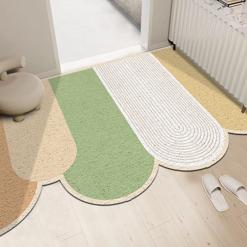 Tapis de bain illusion 3d doux absorbant chenille antidérapant_voghion.com