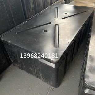 Pe Rotomolded Floating Box Water Mobile Fishing Platform 1200*800*550mm Water Engineering Floating Tube