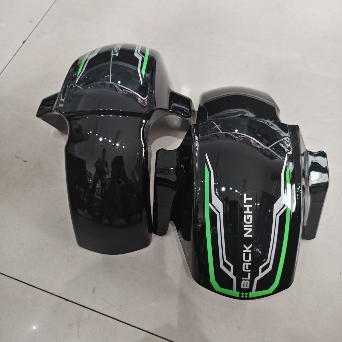 New National Standard Racing Pigeon Black Knight Electric Vehicle Front Fender Universal B2/B3/E10/B5Puls Front Mudguard